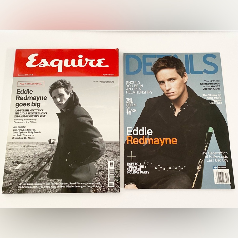 Eddie Redmayne Magazine Bundle